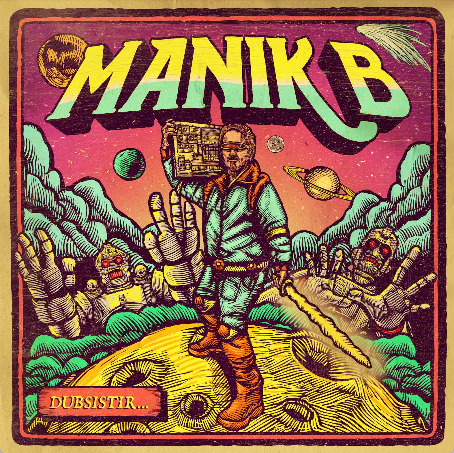 Manik R Bou Cover Art for